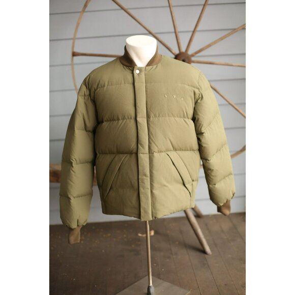 $1,560 Off White Inner Label Down Puffer Jacket SZ Small / Green RARE NEW